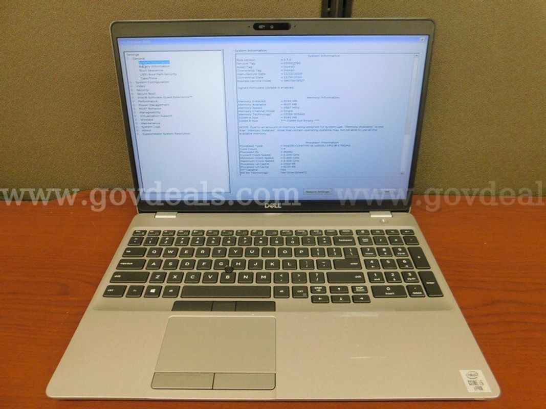 Dell Precision Laptop - A7