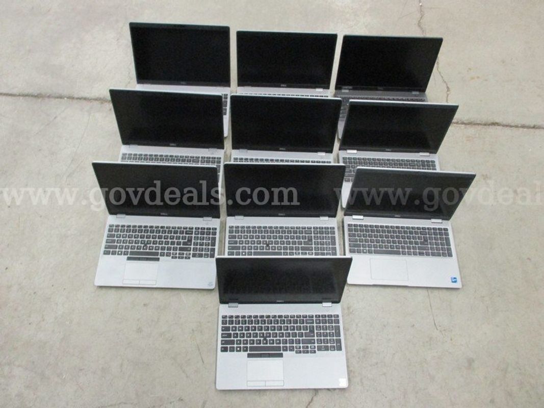 10 Dell Precision Laptops - A7