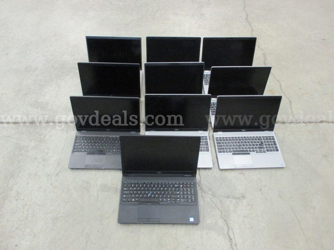 10 Dell Laptops - A7