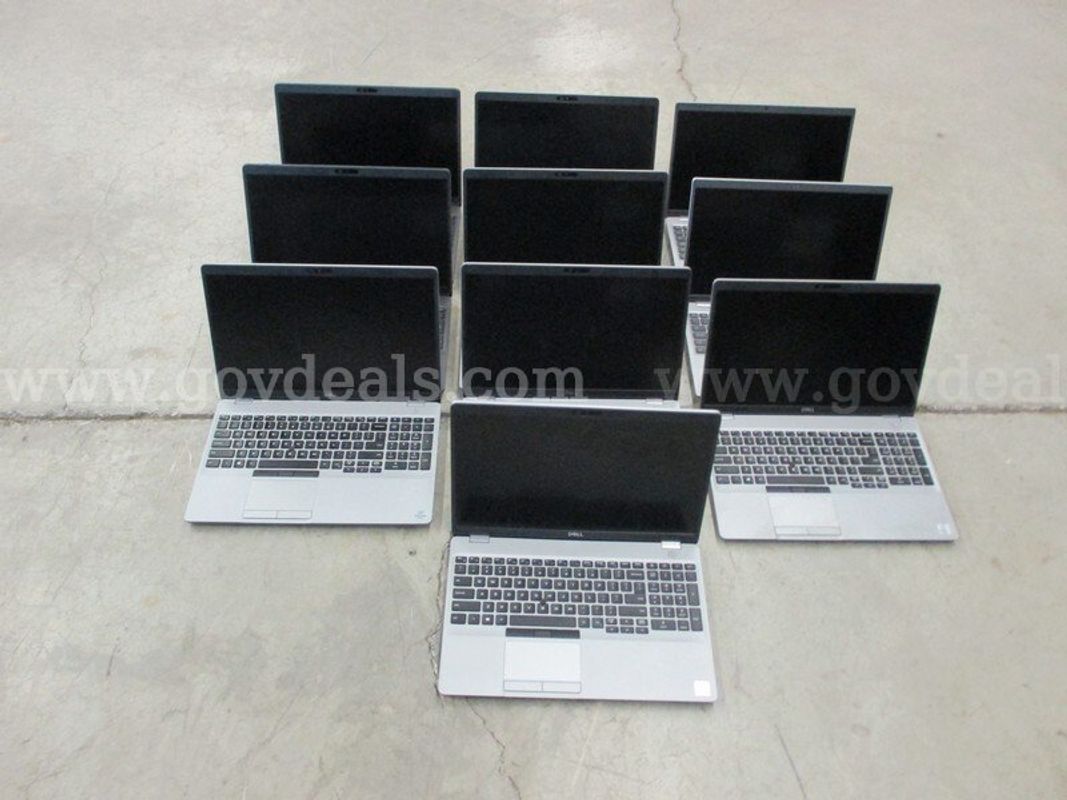 10 Dell Laptops - A7