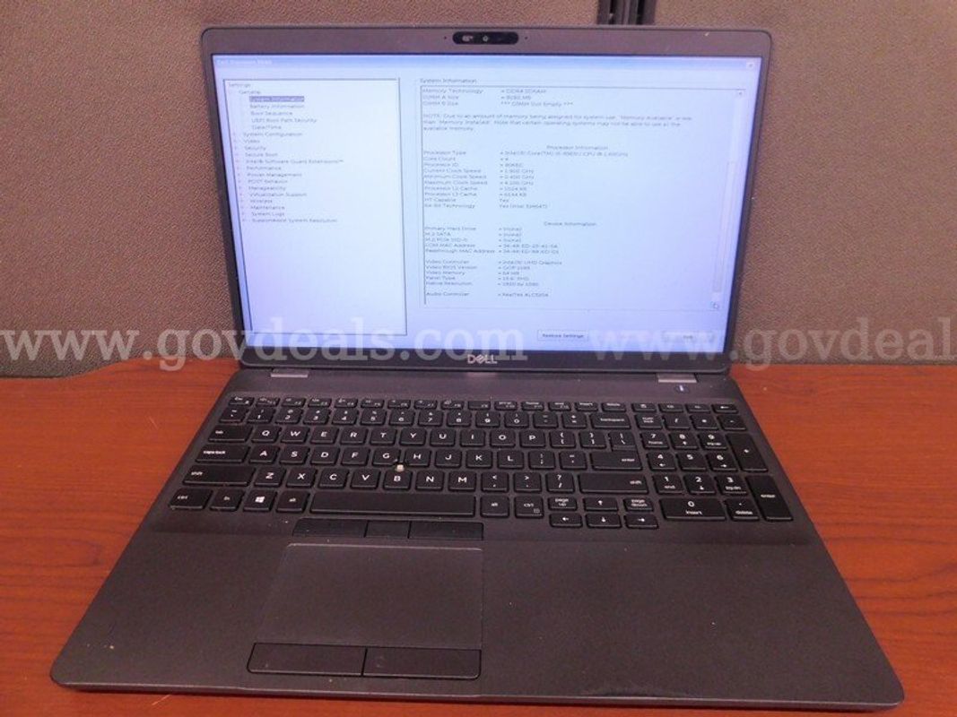 Dell Precision Laptop - A7