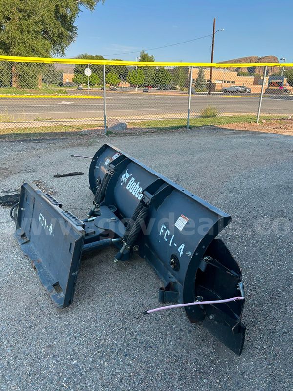 Bobcat Snow Plow Attachment
