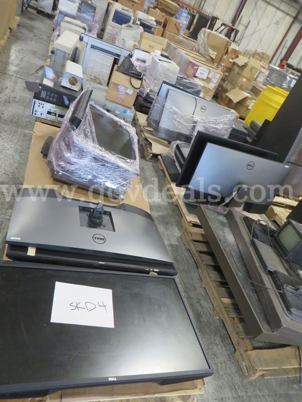 14 pallets of All-In-Ones, Printers, Networking Items, Power Inverters and MORE.