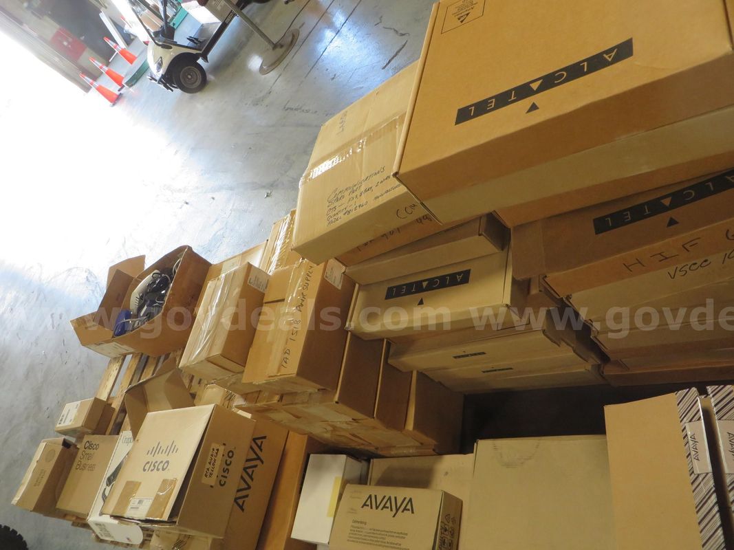 1 pallet Circuit boards, Power supplies, New/Old stock Avaya phones and more
