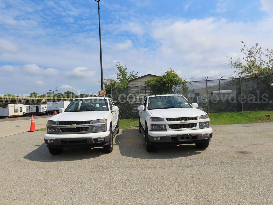 Two 2012 Chevrolet Colorado