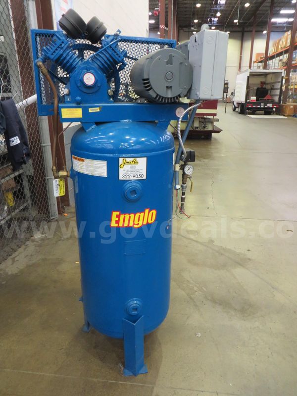Emglo air compressor. Model GC