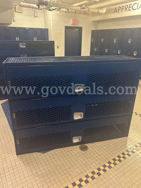Lot of Lockers (2 sets of 3 & 2 sets of 4)