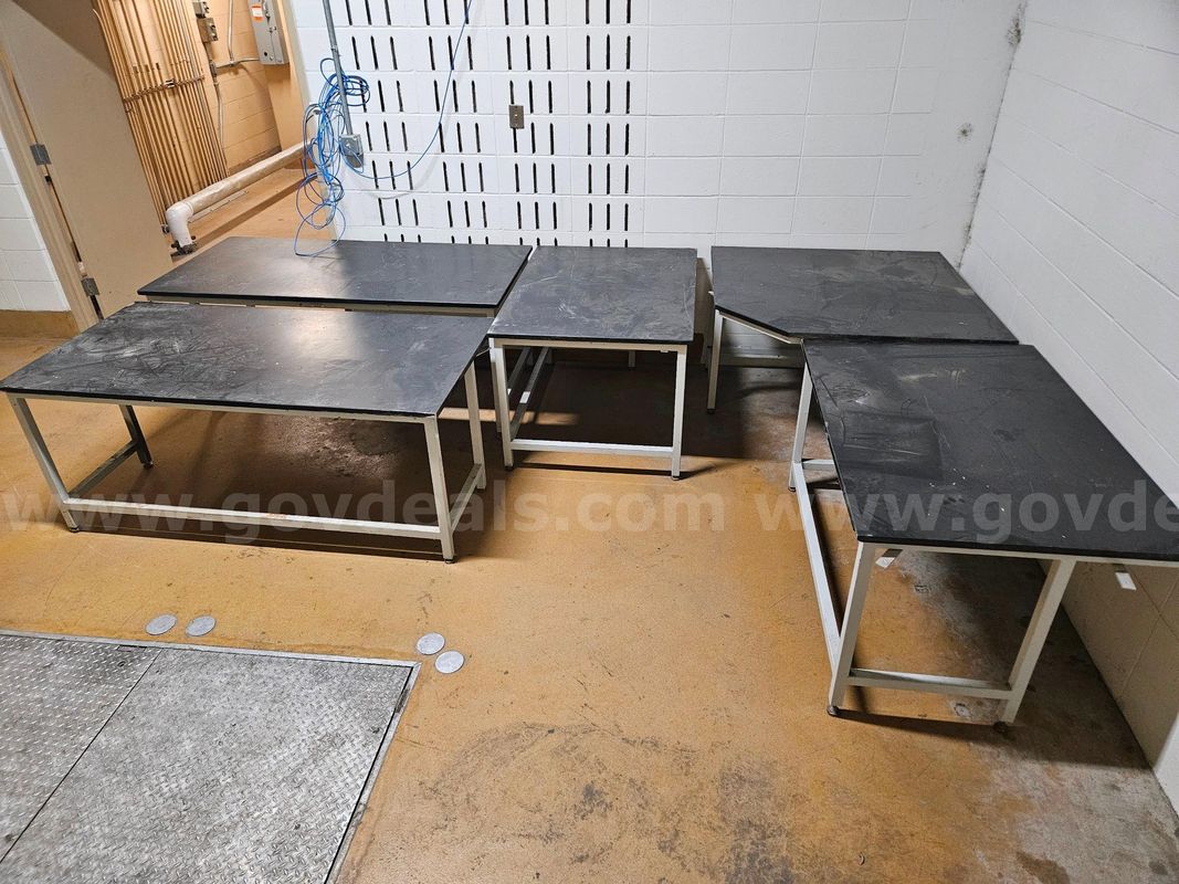 5 Desk Sections (used)