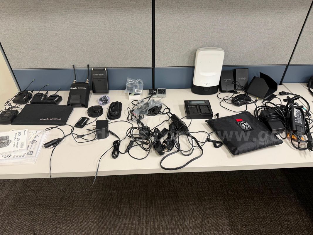 Lot of Video and Camera Equipment