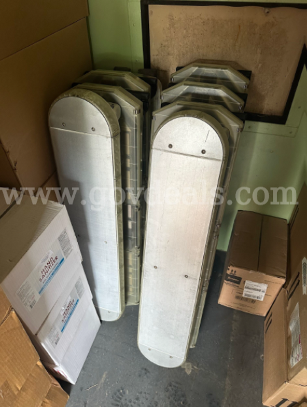 Lot of Eight (8) Lightbars, Misc Emergency Lighting, & Six (6) Lightbar Controls