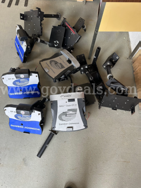 Lot of Nine (9) Assorted Gambler Johnson Computer Mounts