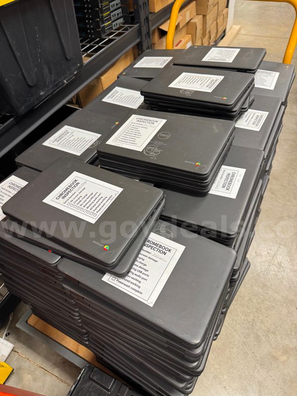 Lot of 140 Google Chromebooks