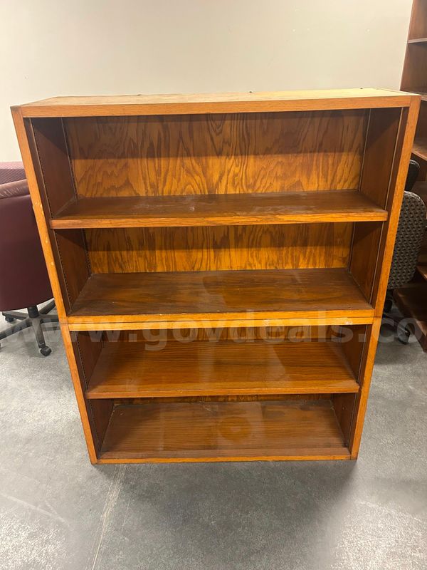 Short Wooden Book Case