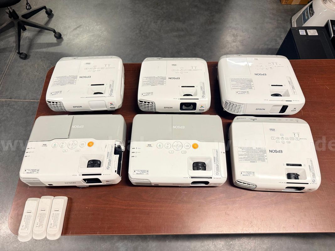 Lot of Epson Projectors