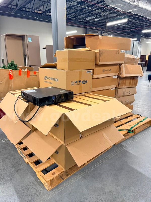 Lot of Heavy-Duty Sliding Shelves & Camera Wall Mounts