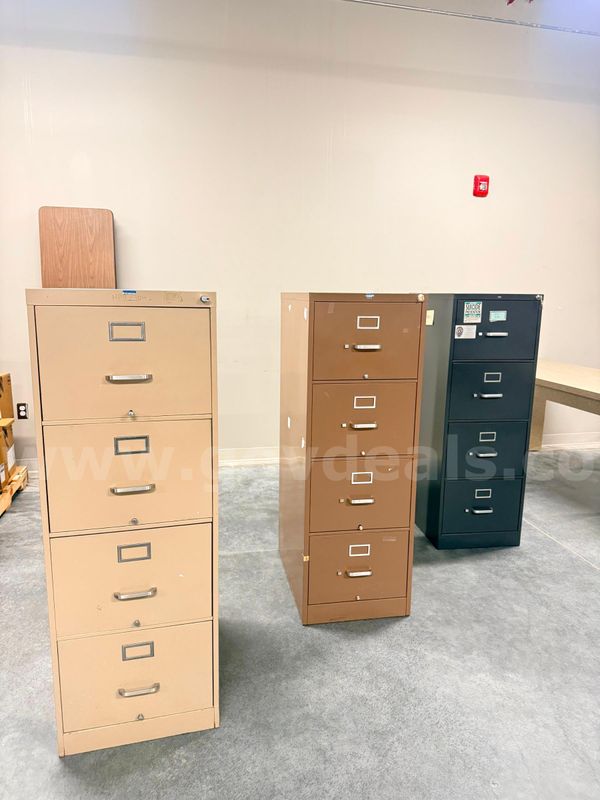 Set of 3 Filing Cabinets