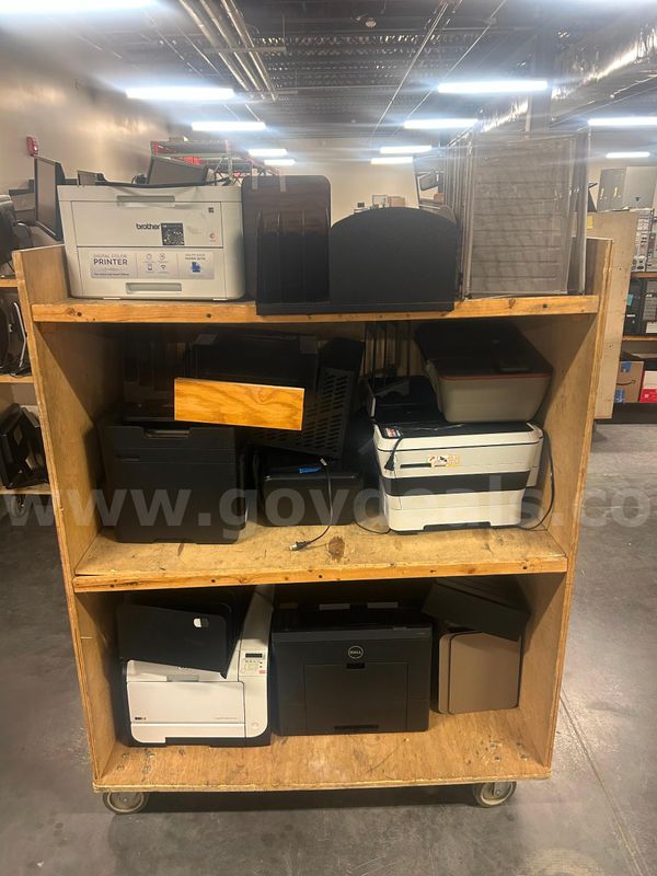 Lot of Miscellaneous Printers and File Organizers