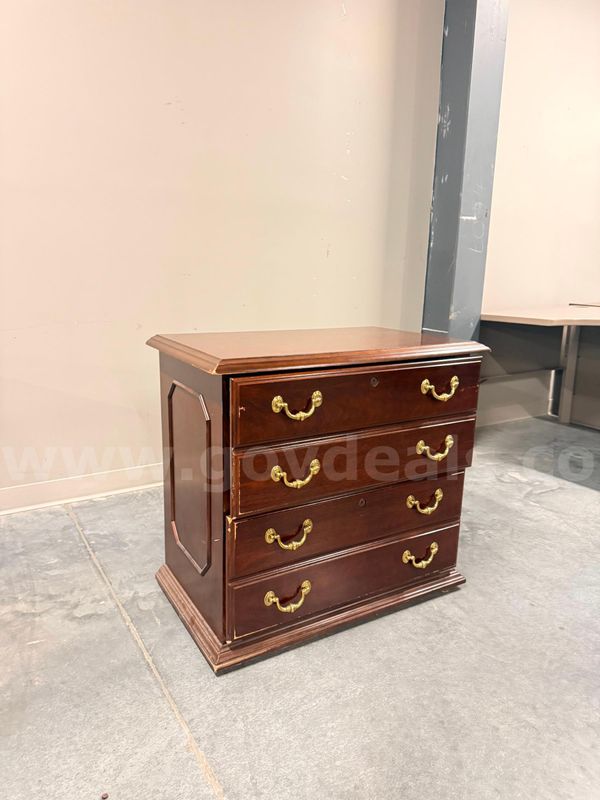 Wood Filing Cabinet