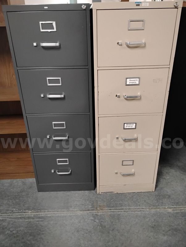 Set of 2 Filing Cabinets