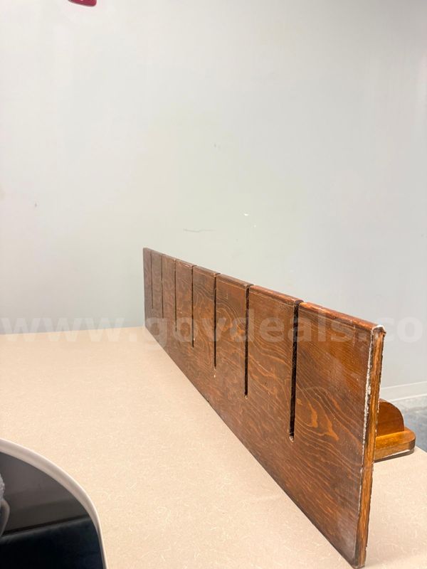 Wooden Wine Glass Shelf