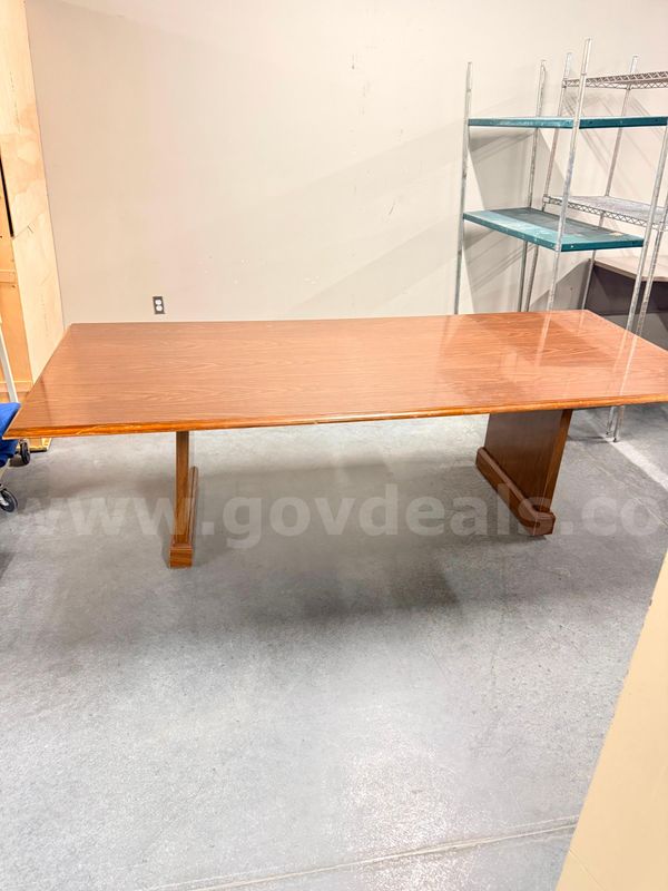 Dark Wood Conference Table