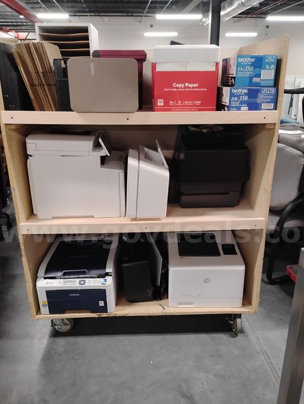 Lot of Misc. Printers and Office Supplies