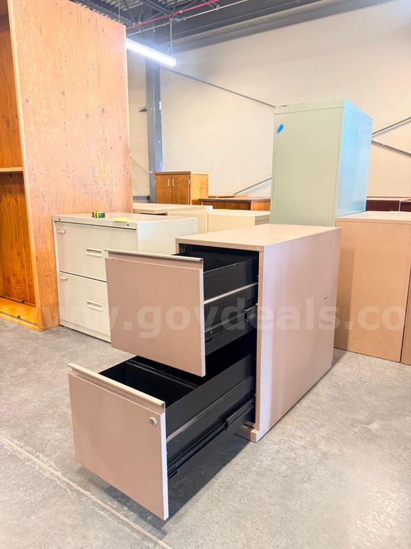 Metal 2 Drawer Filing Cabinet