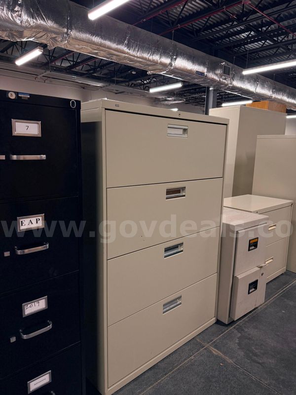 4-Drawer Medical Filing Cabinet