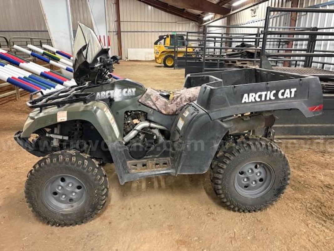 2007 Arctic Cat 650 AWD ATV | Winch Included | 7,874 Miles