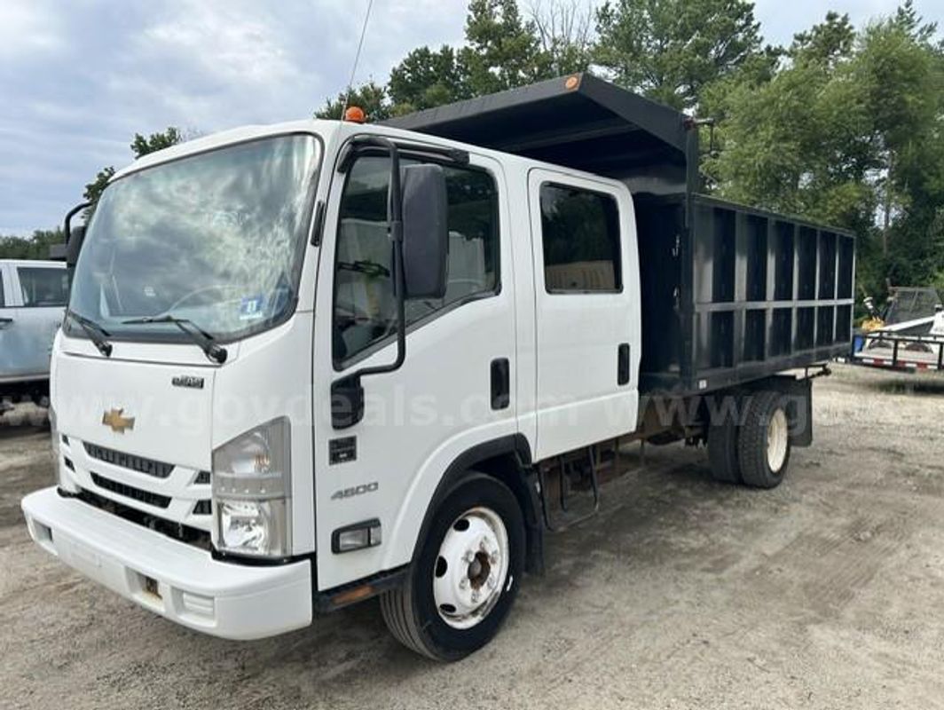2016 Chevrolet C4500 Crew Cab Dump Truck
