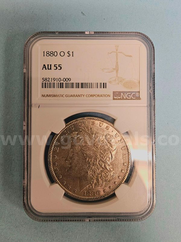 1880 O Morgan Silver Dollar Coin