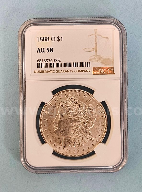 1888 O Morgan Silver Dollar Coin