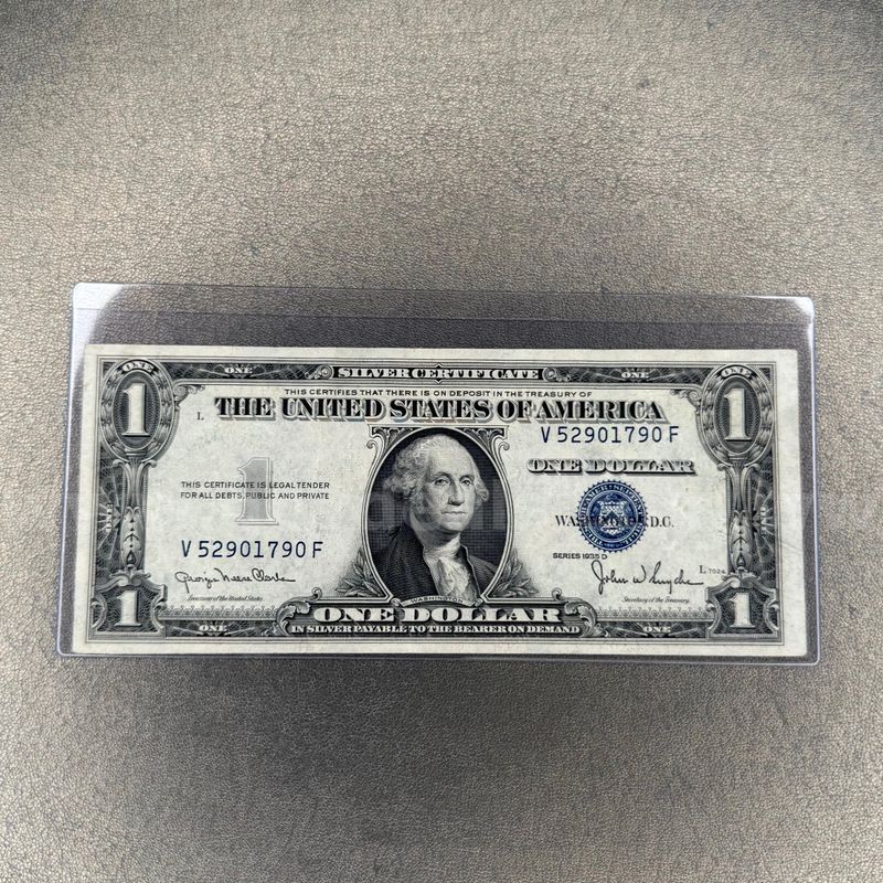 1935 D Silver Certificate Dollar