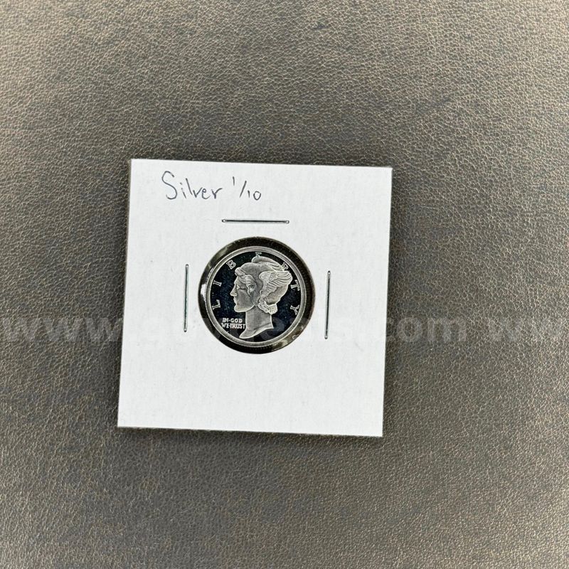 Silver Coin 1/10