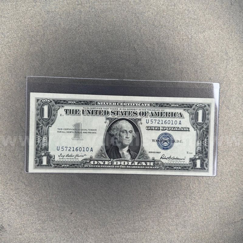 1957 Silver Certificate One Dollar Bill