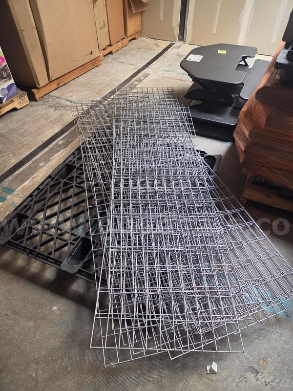 Pallet of Metal Storage Racking