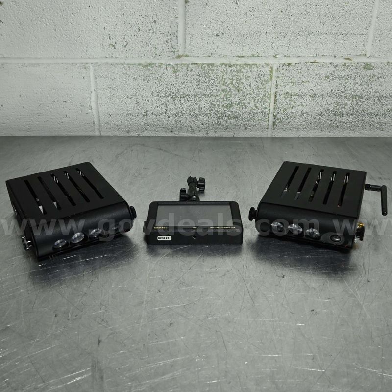 Martel Police Car Black Box Cameras w/ 5-in HD Video Monitor
