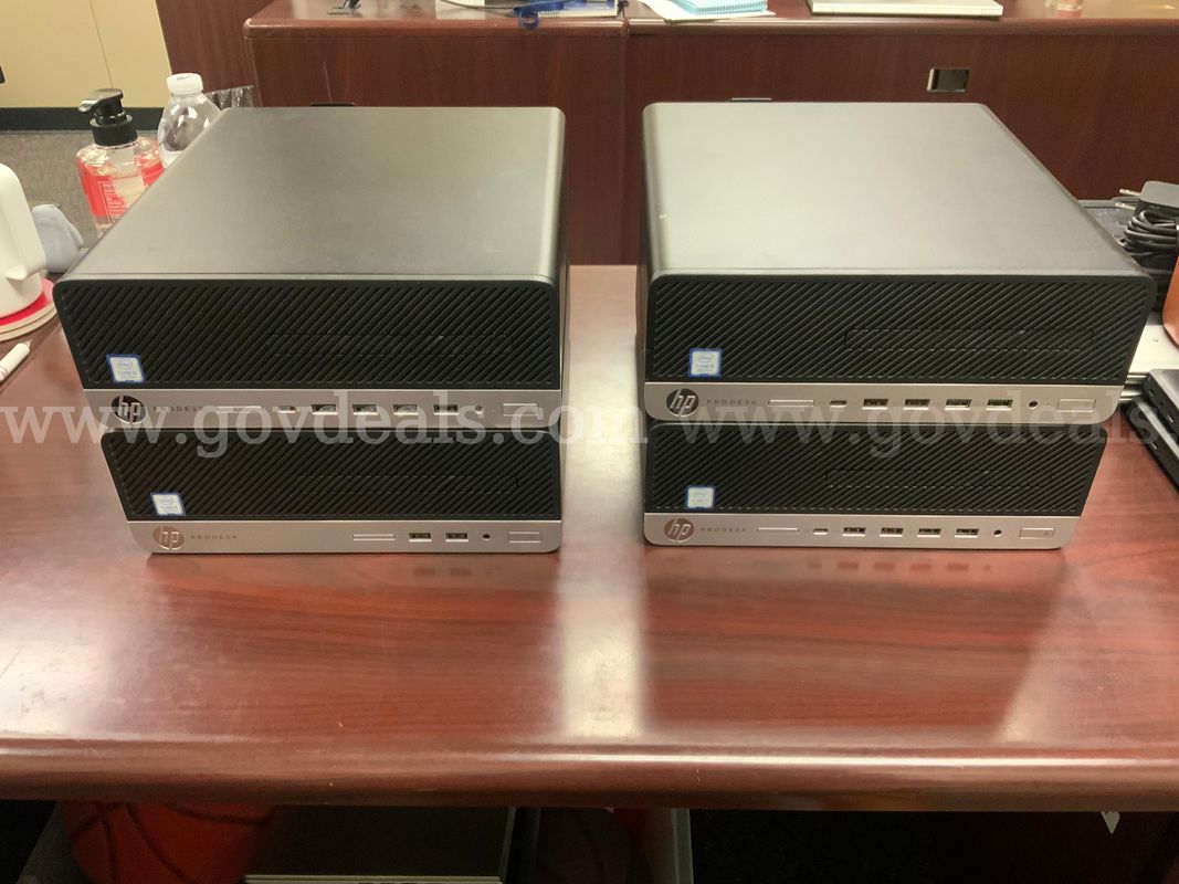 Lot of 4 HP ProDesk Computers