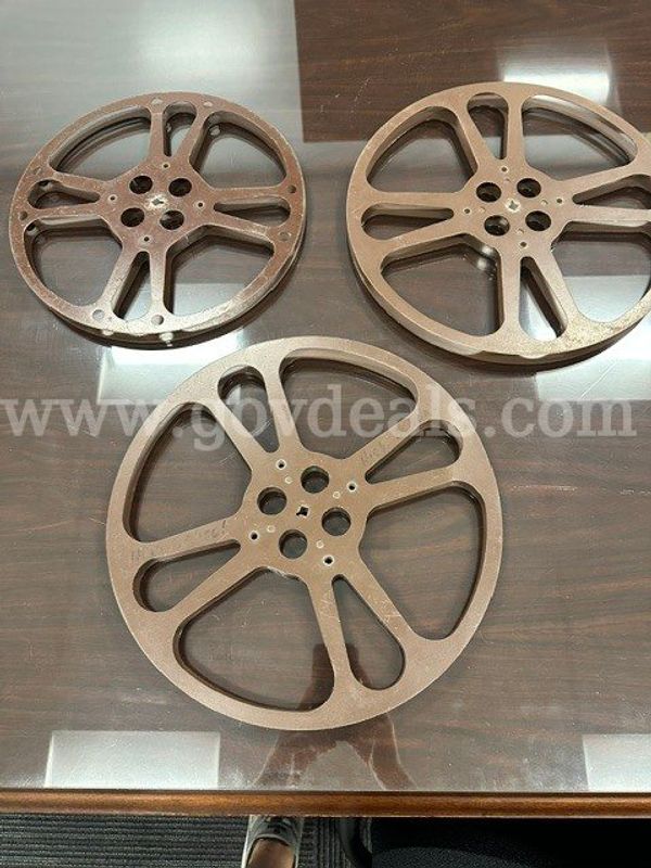 16mm film reels