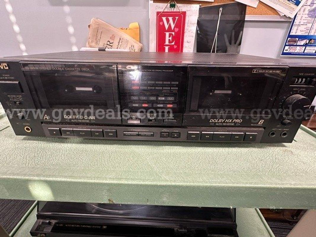 JVC Dual Cassette Deck
