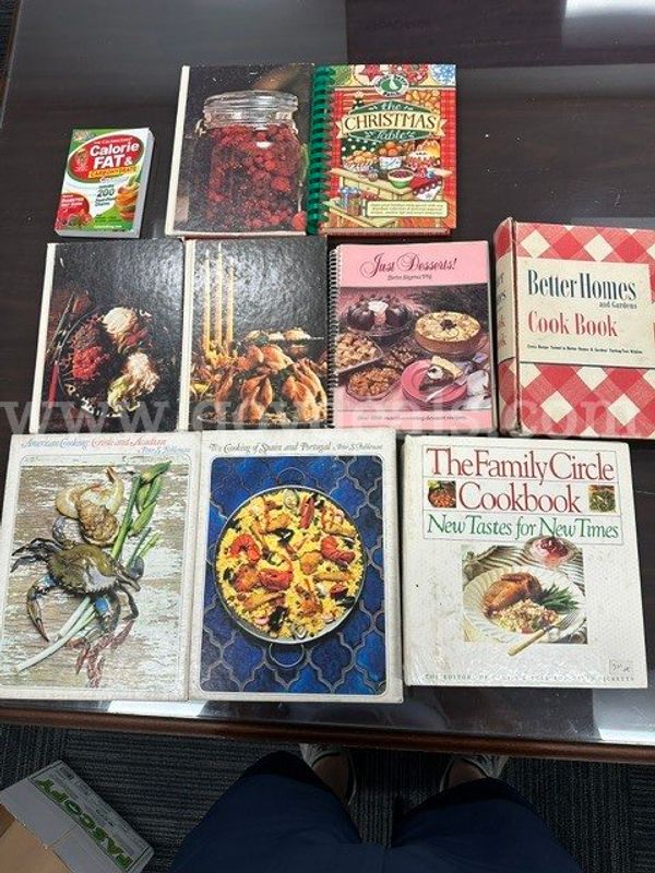 Cookbooks Lot of 9 Cookbooks