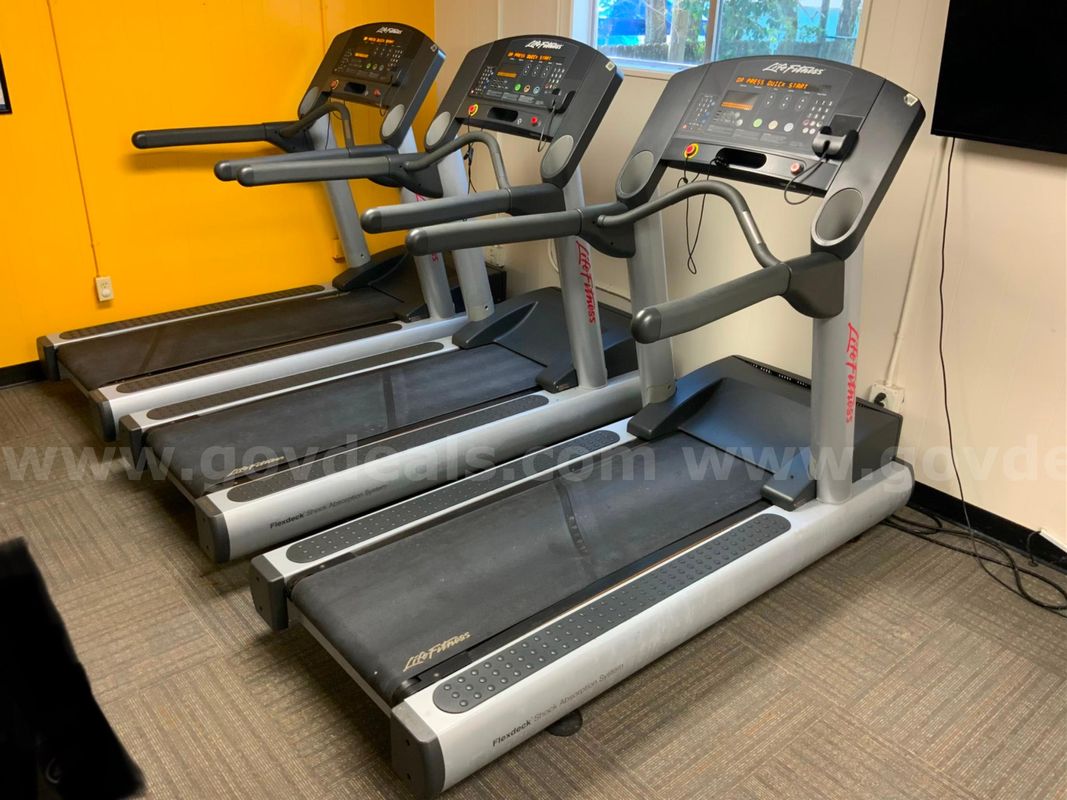 3 Pieces Of Life Fitness Integrity Treadmills