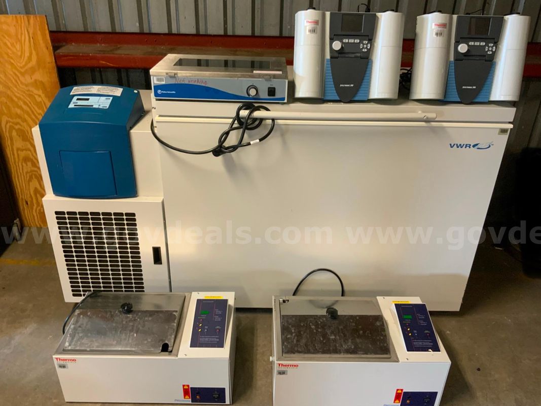 Lot Of Various Pieces Of Scientific Equipment.