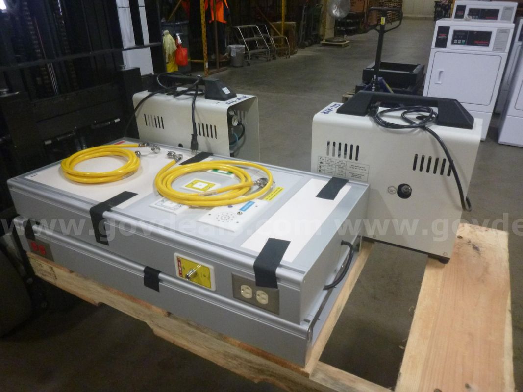 (2) Well Mounted Headwall and Air Compressor Set