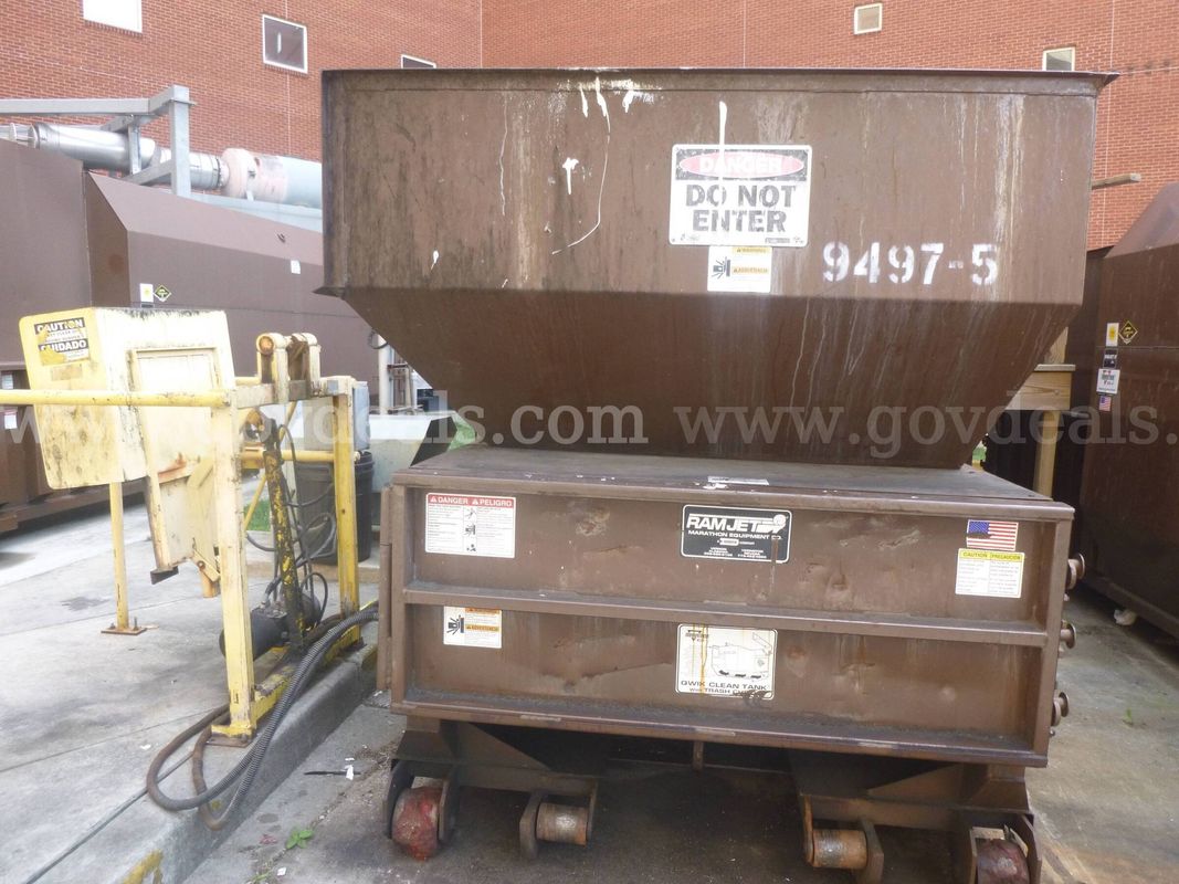 Marathon RJ250SC 34yd; Self-contained Compactor Container