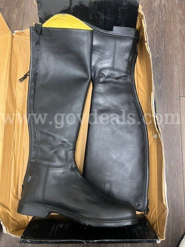 TuffRider Men's Baroque Dress Boots Equestrian Black Size 10M
