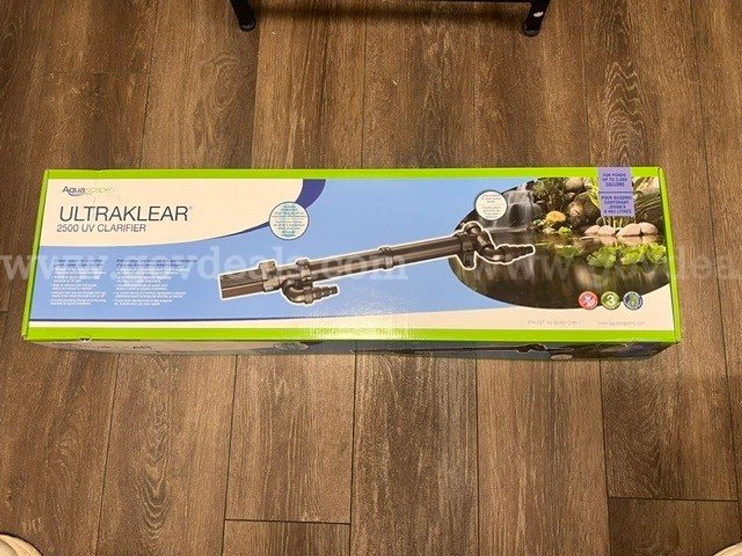 Aquascape UltraKlear 2500 UV Pond Clarifier–28W UV Light for Clear Water & Algae Control for Large Ponds & Water Feature