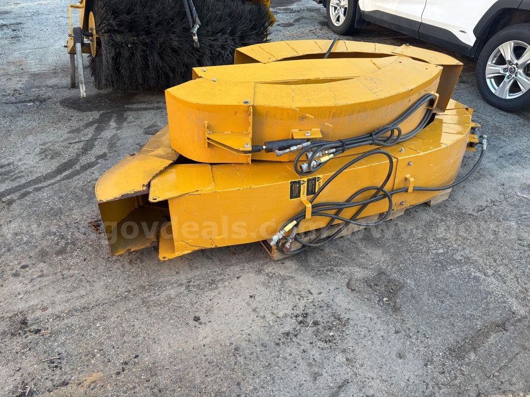 A Lot of (4) Trackless Snowblower Tall Chute Extensions