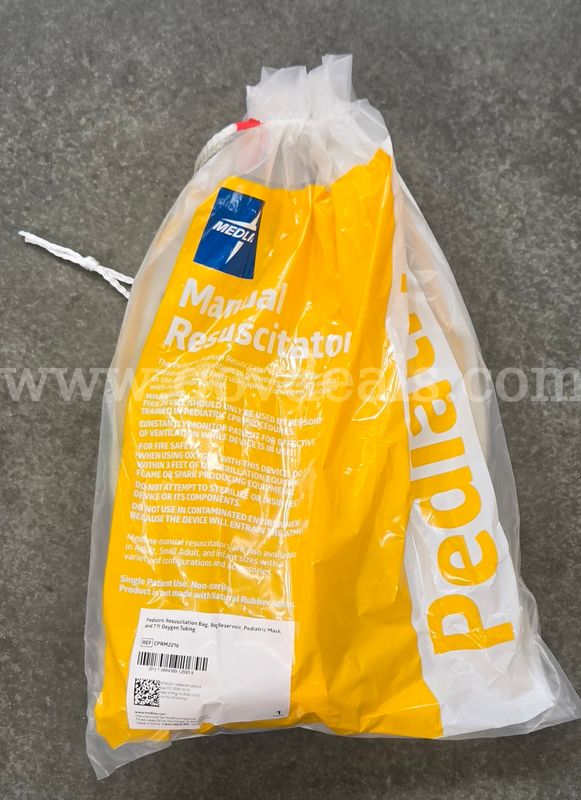 Bulk Lot of Medline Pediatric Manual Resuscitator Bags – New/Unused (Approximately 84) Expired