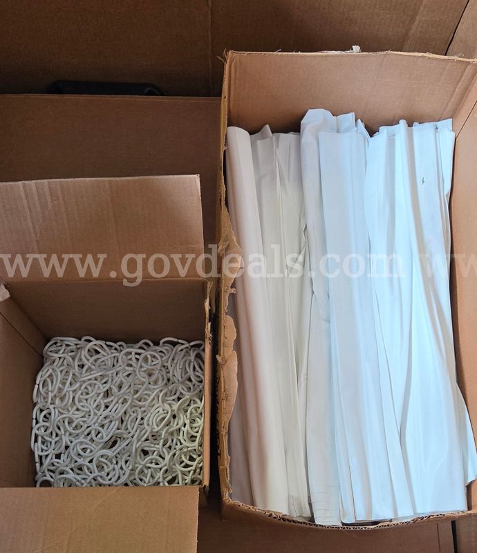 Omnimed Medical Privacy Screen Replacement Panels & Shower Curtain Rings / Hooks